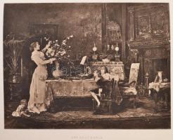 Malonyay Dezső: Munkácsy Mihály élete és munkái. Bp., 1898, Singer és Wolfner, (Hornyánszky-ny.), 10...