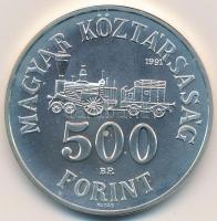 1991. 500Ft Ag "Széchenyi István" T:BU 
Adamo EM122