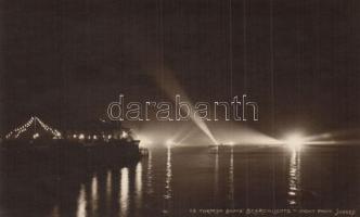 8 db RÉGI hadihajó motívumos képeslap / 8 pre-1945 motive postcards: battleships