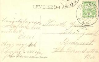 1913 Szilasbalhás, Mezőszilas; Báró Durneisz féle kastély, Deutsch Salamon kereskedése és saját kiad...