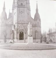 1966 Budapest, X. kerület, kőbányai látképek, épületfotók, stb., 21 db vintage negatív, 6x6 cm