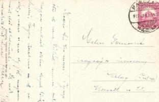 1927 Marcali, Széchenyi utca, üzlet. Mizsúr nyomda kiadása