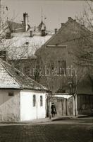 1972 Kecskeméti városképek (Gáspár u., Kisfaludi u.), 27 db vintage negatív, 24x36 mm