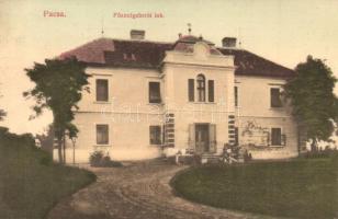 1912 Pacsa, Főszolgabírói lak