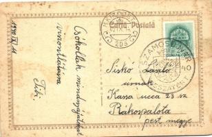 Kolozsvár, Cluj; Vasútállomás, pályaudvar / Gara / Bahnhof / Gara / railway station + 1940 Szamosújv...