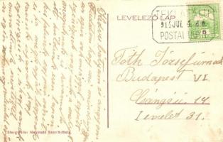 1914 Magyarújfalu (Kétújfalu, Teklafalu), utca, lelkész lak, Magánlak, Református templom és iskola