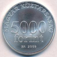 2009. 5000Ft Ag "Radnóti Miklós" tanúsítvánnyal, dísztokban T:BU 
Adamo EM220