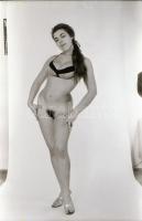 Pásztorórák, izgalmas pillanatok, szolidan erotikus felvételek, 7 db vintage negatív + 10 db vintage...