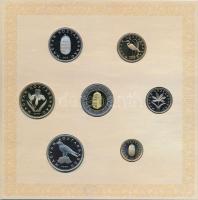 2008. 1Ft-100Ft 7klf db + Mátyás denár Ag fantáziaverete "Reneszánsz emlékév" dísztokos fo...