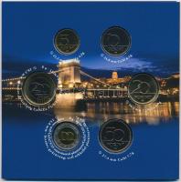 2009. 5Ft-200Ft (6xklf) "Lánchíd" forgalmi sor szettben T:BU Adamo FO43