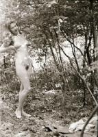 Naturisták éjjel-nappal, szolidan erotikus felvételek, 9 db vintage negatív + 10 db vintage fotó és/...