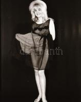 Sejtelmes nappalok és éjszakák, szolidan erotikus felvételek,  9 db vintage negatív + 8 db vintage f...