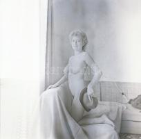 Álomból valóság, szolidan erotikus felvételek, 9 db vintage negatív + 9 db vintage fotó és/vagy mai ...