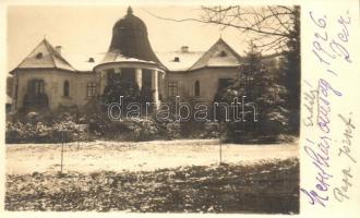 1926 Szentháromság, Troita; Bereczky kastély télen / Schloss / castle in winter. photo