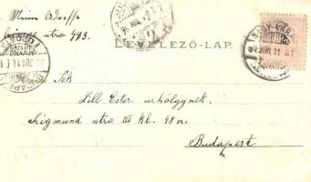 1898 (Vorläufer!) Nagyvárad, Oradea; Szent László szobor, templom. látkép / statue of Ladislaus I of...