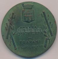 Olaszország / Trapani 1939. "F.I.A.P. / Olaszország-Magyarország 17. július 8." Br birkózó...