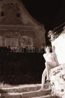 A szabad akarat érvényesülése, szolidan erotikus felvételek, 10 db vintage negatív + 8 db vintage fo...