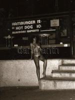 A szabad akarat érvényesülése, szolidan erotikus felvételek, 10 db vintage negatív + 8 db vintage fo...