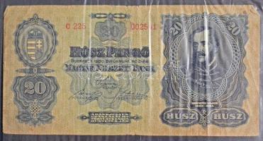 57db-os pengő és adópengő tétel, közte egy darab 1902. 1000K  felülbélyegzés nélküli bankjeggyel T:I...