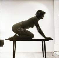 Az emancipáció kezdő lépései, szolidan erotikus felvételek, 8 db vintage negatív + 10 db vintage fot...