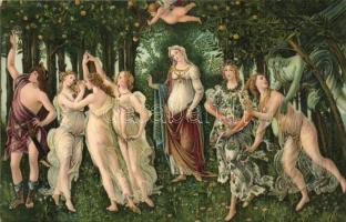 7 db RÉGI Stengel litho művészlapok / 11 pre-1945  Stengel art postcards, litho