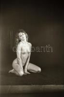 Kis kalandok a kamerával, szolidan erotikus felvételek, 9 db vintage negatív + 8 db vintage fotó és/...