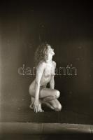 Női titkok, szolidan erotikus felvételek, 8 db vintage negatív + 7 db vintage fotó és/vagy mai nagyí...