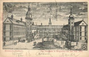 7 db RÉGI német városképes lap, közte litho / 7 pre-1945 German town-view postcards, with litho