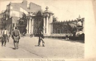 Constantinople, Istanbul; 4 pre-1945 postcards, mixed quality