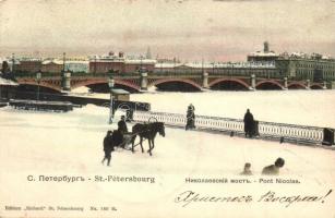 7 db RÉGI orosz városképes lap: Szentpétervár, Gatchina, Tzarskoé-Sélo / 7 pre-1945 Russian town-view postcards