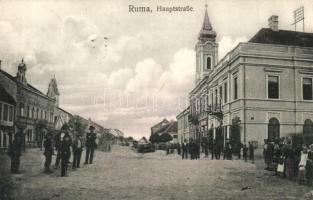 1907 Árpatarló, Ruma; Fő út / Hauptstrasse / main street