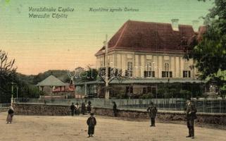 1909 Varasd, Warasdin, Varazdin; szanatórium és fürdő / Kuplaistna zgrada Curhaus / spa sanatorium