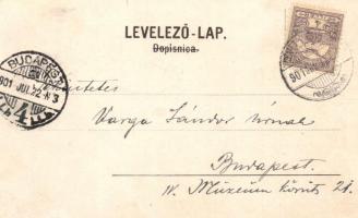 1901 Újlak, Ilok; vár, templom, Török síremlék, utca, üzlet / castle, church, street, Turkish tomb, ...