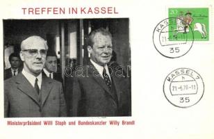 13 db MODERN uralkodó, politikus motívumos képeslap / 13 modern propaganda motive postcards