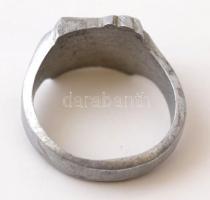 cca 1942 OMZSA - Országos Magyar Zsidó Segítő Akció adomány gyűrűje, a munkaszolgálatosok és hozzáta...