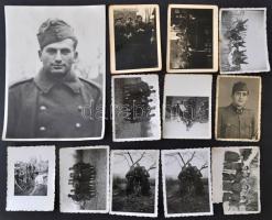 1940-1944 Führer Zoltán, és József munkaszolgálatos testvérpár hagyatéka, számos fotó, és levelezőla...