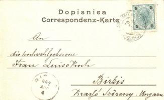 1902 Velike Lasce, Grosslaschitz; Levstikov spomenik. Zalozil F. Doganoc / Fran Levstik monument