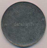 Ausztria 1908. "Ferenc József uralkodásának 60. évfordulójára" fém emlékérem hiányzó hátla...