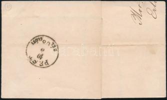 2kr nyomtatványon teljes tartalommal "EGER MAGYAR ORSZÁG" 2kr on printed matter with full ...