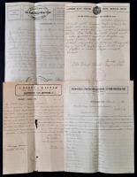 1913 Amerikai magyar betegsegélyező egyletek levelei az Amerikai Magyar Népszava szerkesztőségéhez, ...