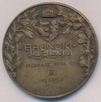 Sződy Szilárd (1878-1939) 1936-1937. "Magyar Főiskolai Sportegyletek Egyesülése - 1907" Br...