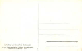 Brest-Litovsk, Brest-Litowsk; Brennender Hauptbahnhof / WWI devastation, burning central railway sta...