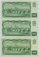 Német Harmadik Birodalom / Cseh-Morva Protektorátus 1940. 1K + Csehszlovákia 1961. 5K (2x) + 100K (3...