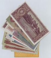 16db-os vegyes bankjegy és szükségpénz tétel a korona, pengő és forint korszakból T:III,III-