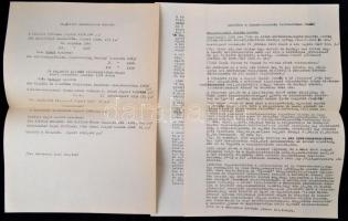 1922-1928 Gelenczei (Chevassus) Emil (?-?) sakkozó, szakíró, a munkás sakkmozgalom úttörőjének napló...