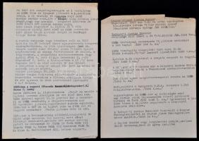 1922-1928 Gelenczei (Chevassus) Emil (?-?) sakkozó, szakíró, a munkás sakkmozgalom úttörőjének napló...