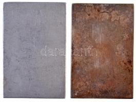 Sződy Szilárd (1878-1939) 1913. "Diósgyőr-Vasgyári Propaganda Verseny" Ag és Al emlékplake...