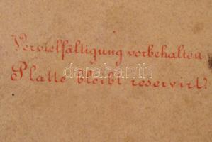 cca 1880-1900 Bécs, Gúnyrajzok fotómásolatai, Marie Clairville műterméből, 5 db, 16×12 cm / caricatu...