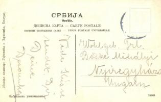 Sabac, Szabács, Schabatz; Maison de M. Krsmanovitch (Krsmanovic), shops