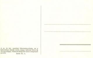 Valjevo, piac. A cs. és kir. szerbiai főkormányzóság, a háborúban elesettek osztr.-magy. katonai árv...